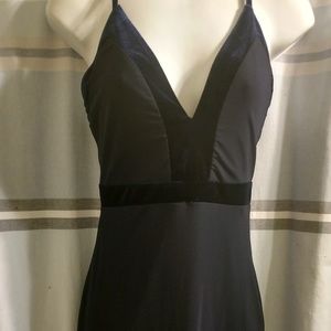 Navy blue dress
